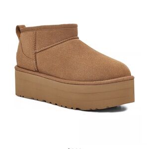 Ugg classic mini ultra platform boots size 9